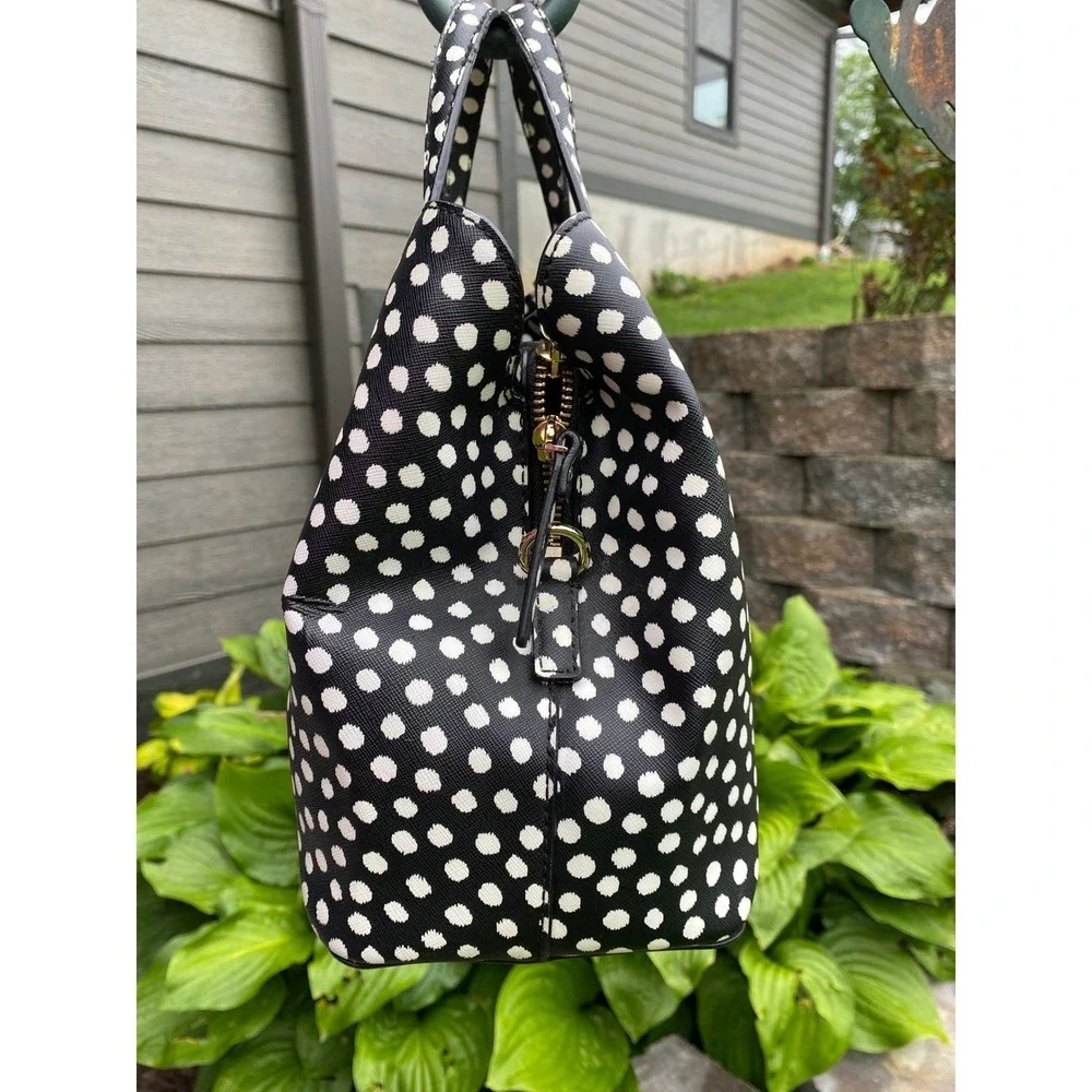 Kate‎ Spade Bag Laurel Way Evangelie Satchel Musical Dot Polka Dot Crossbody